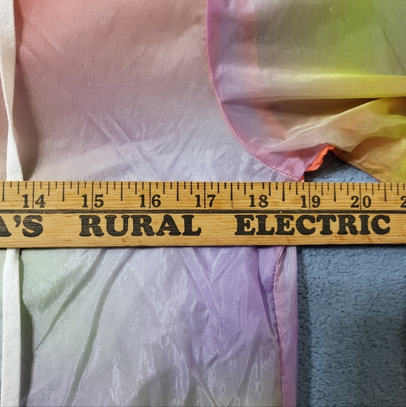 Victoria Secret Sport Half Zip Anorak Jacket Women XS Wind Breaker Rainbow Thin - Picture 4 of 10